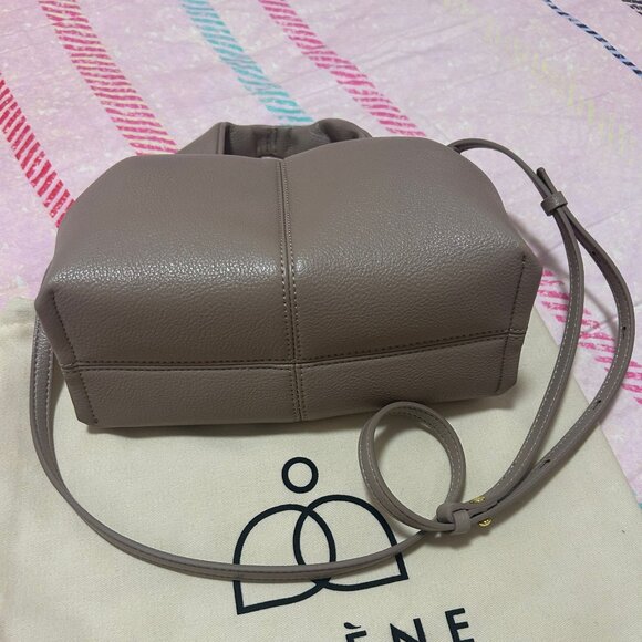 polene Numéro Neuf Mini Edition Textured Taupe - Picture 7 of 9